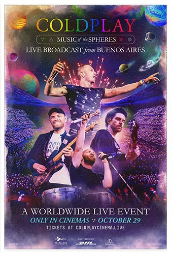 Affisch för Coldplay