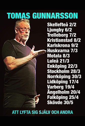 Affisch för Tomas Gunnarsson