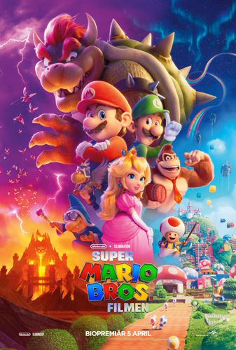 Affisch för Super Mario Bros.-filmen (eng.)