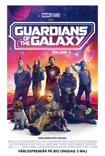 Affisch för Guardians of the Galaxy Vol. 3
