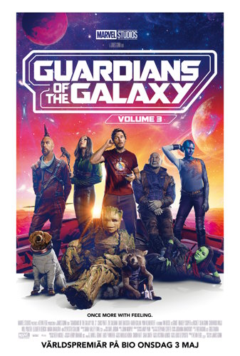 Affisch för Guardians of the Galaxy Vol. 3