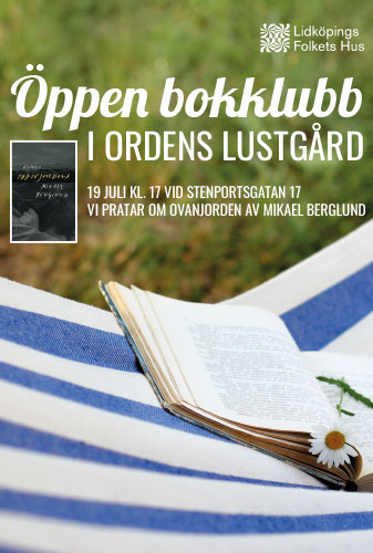 Öppen bokklubb i Ordens lustgård