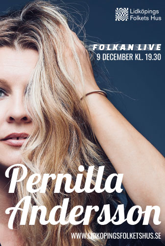 Affisch för Pernilla Andersson