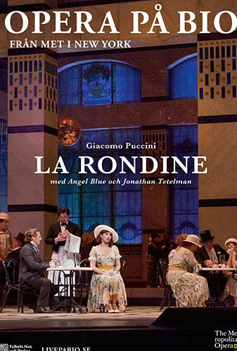 Affisch för Direkt från Met: La Rondine