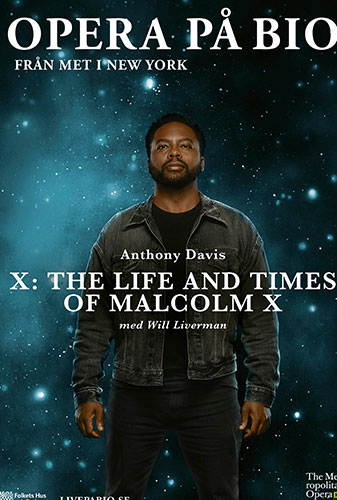 Affisch för Direkt från Met: The Life and Times of Malcolm X