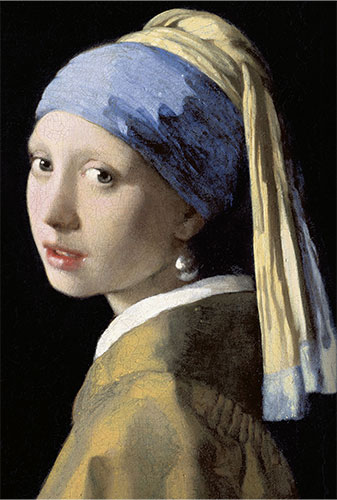 Affisch för Vermeer på Rijksmuseum