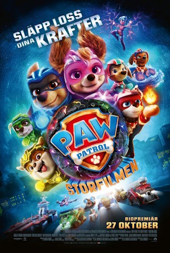 Affisch för Paw Patrol - storfilmen