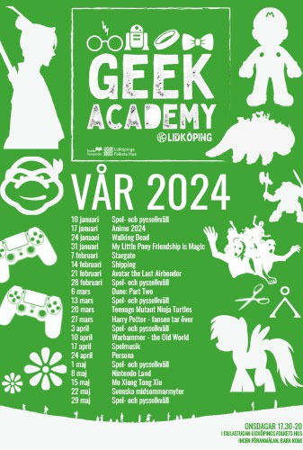 Affisch för Geek Academy: Avatar - the Last Airbender