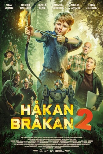 Affisch för Håkan Bråkan 2