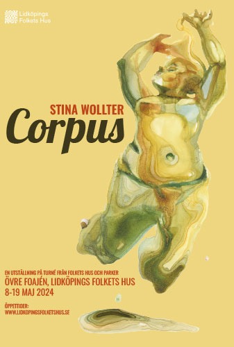 Affisch för Corpus - Stina Wollter