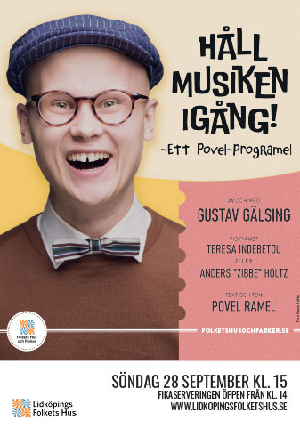 Affisch för Håll musiken igång - ett Povel Programel