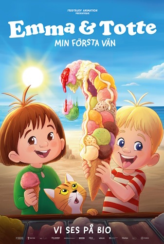 Affisch för Emma & Totte - min första vän