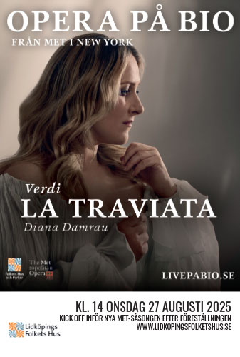 Affisch för La traviata - favorit i repris