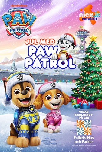 Affisch för Jul med Paw Patrol