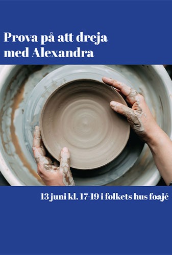 Prova på att dreja med Alexandra