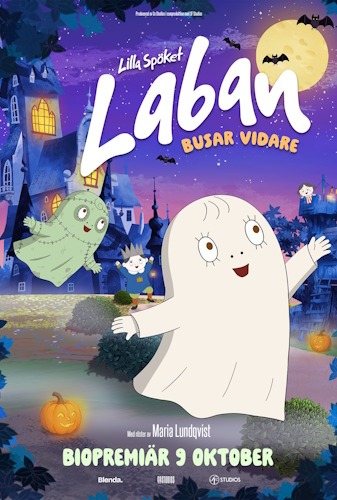 Lilla spöket Laban busar vidare